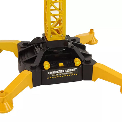 Didžiulis kranas + R/C nuotolinio valdymo pultas Aukštis 183 cm 2 darbo lygiai