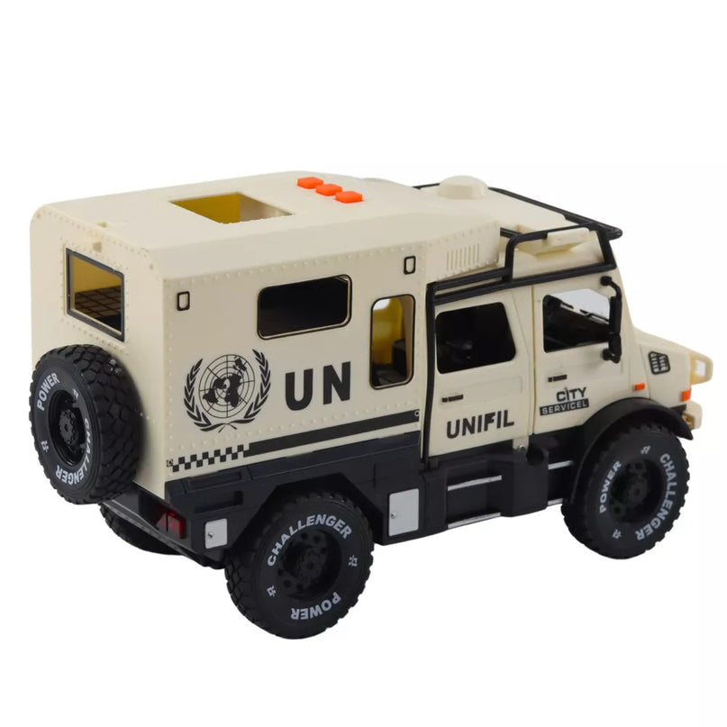 Miesto aptarnavimo visureigis su atsidarančiomis durimis