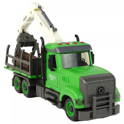 Žalioji medienos gabenimo transporto priemonė