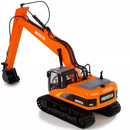 Profesionalus vikšrinis ekskavatorius, valdomas nuotoliniu būdu 2,4 GHz LED žibintai 15 funkcijų