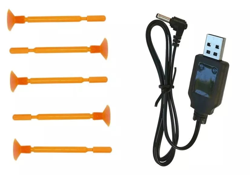 Nuotoliniu būdu valdomas R/C robotas šaudo raketas