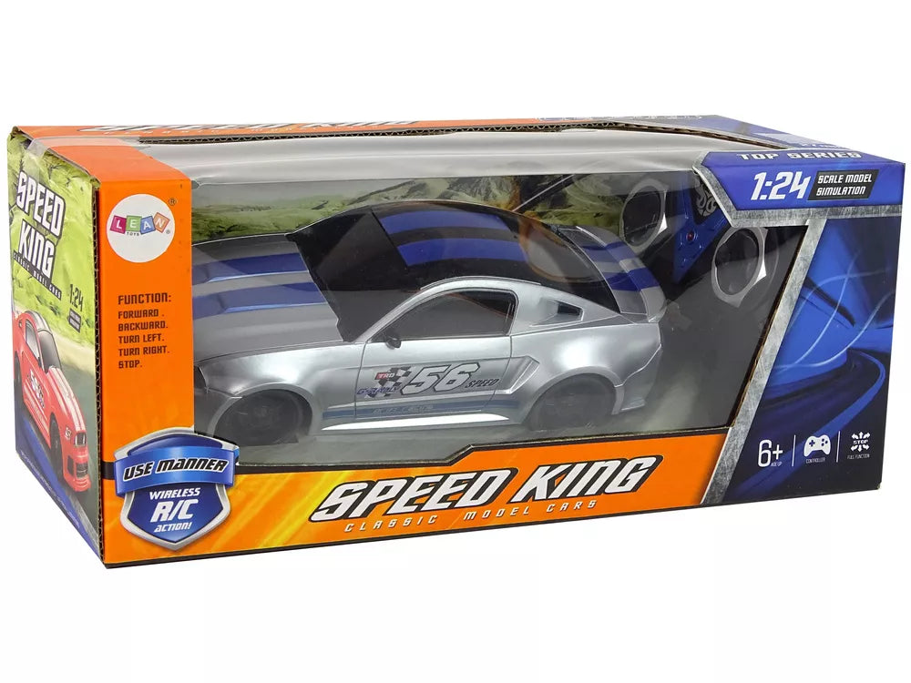 Nuotoliniu būdu valdomas R/C sportinis automobilis 1:24 Speed King