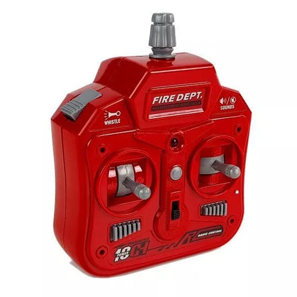 Ugniagesių automobilis Išplėtimas Pasukamos kopėčios R/C Garso sirenos žibintai