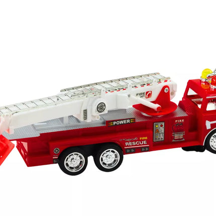 Gaisrinės automobilis su ištraukiamomis kopėčiomis