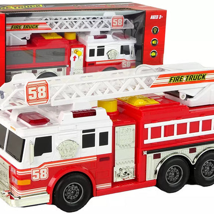 Ugnegesių departamento mašina su šviesos efektais