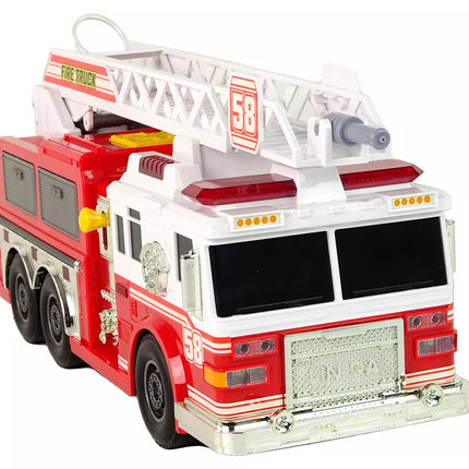 Ugnegesių departamento mašina su šviesos efektais