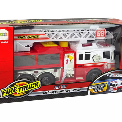 Ugnegesių departamento mašina su šviesos efektais