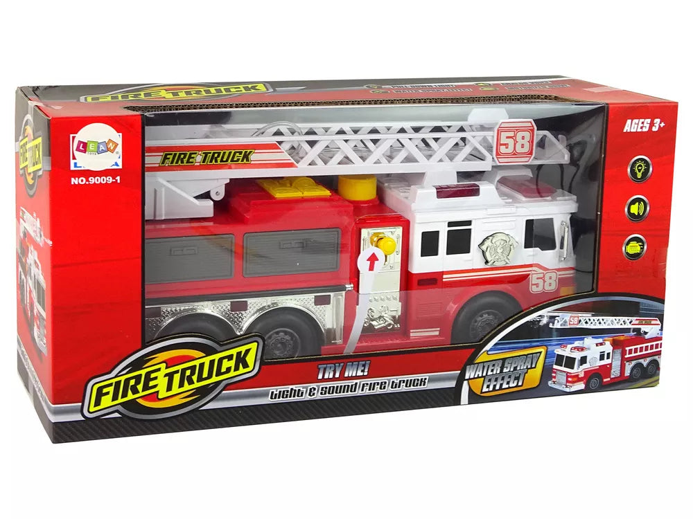 Ugnegesių departamento mašina su šviesos efektais