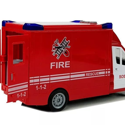 Gaisrinės mašina su garso ir šviesos efektu