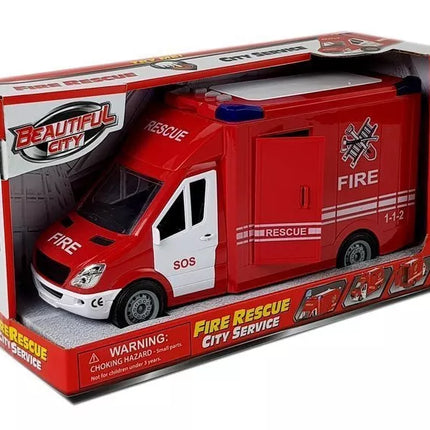 Gaisrinės mašina su garso ir šviesos efektu