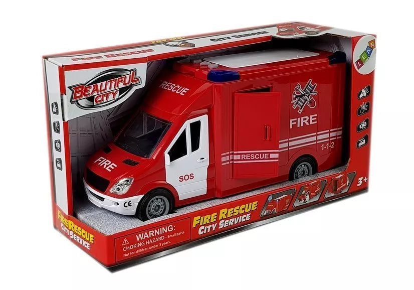 Gaisrinės mašina su garso ir šviesos efektu