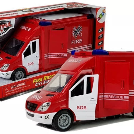 Gaisrinės mašina su garso ir šviesos efektu