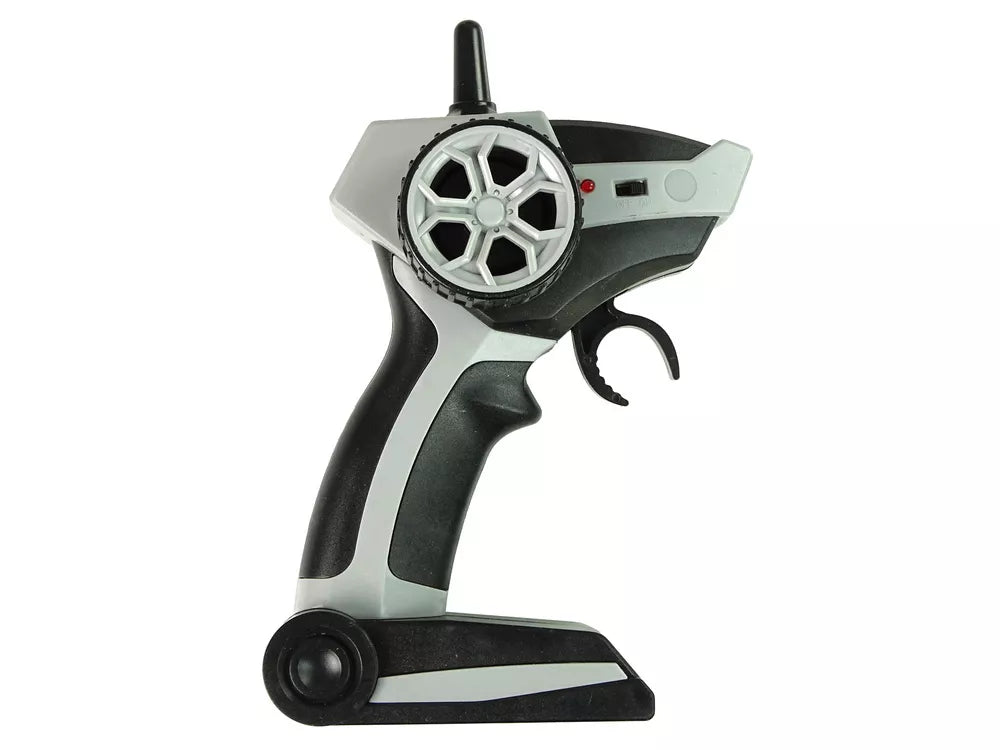 Nuotoliniu būdu valdomas sunkvežimis kranas Pilot 2.4G žibintai garsai geltonos spalvos