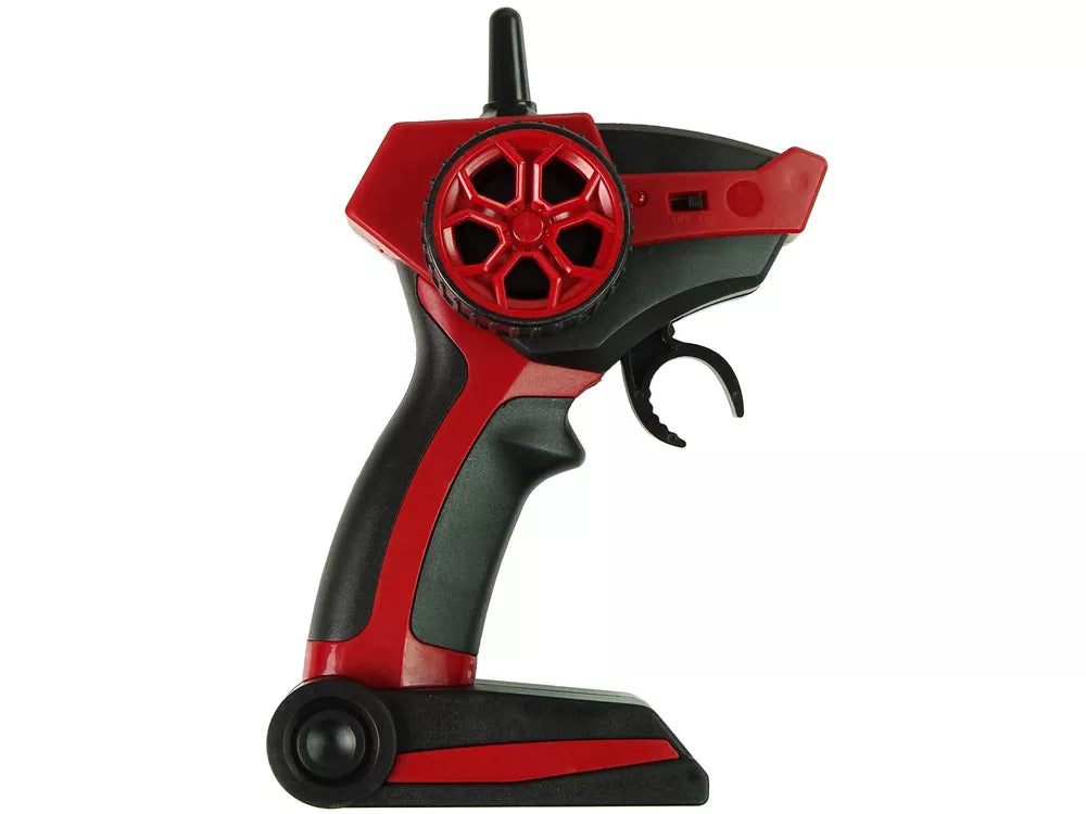 Nuotolinio valdymo ugniagesių sunkvežimis Nuotolinio valdymo 2.4G žibintai Garsai Raudona