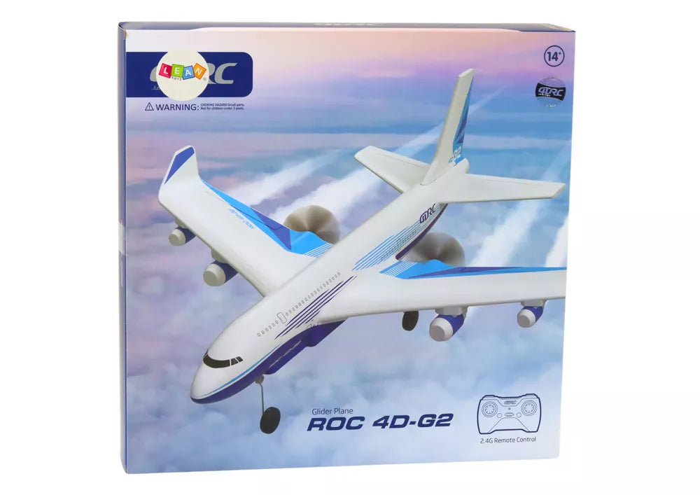 Nuotoliniu būdu valdomas lėktuvas R/C 4D-G2 baltas