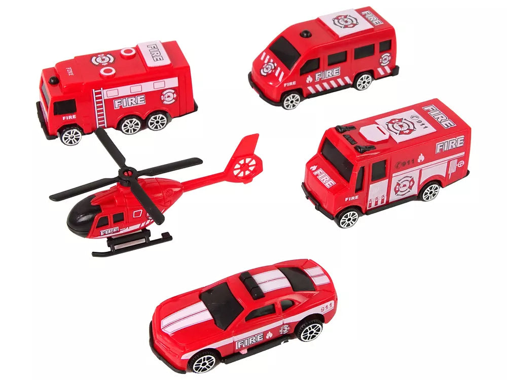 10 gelbėjimo automobilių rinkinys