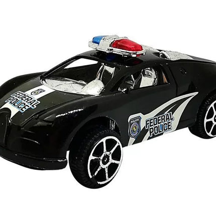 Policijos ir gaisrinės mašinų rinkinys