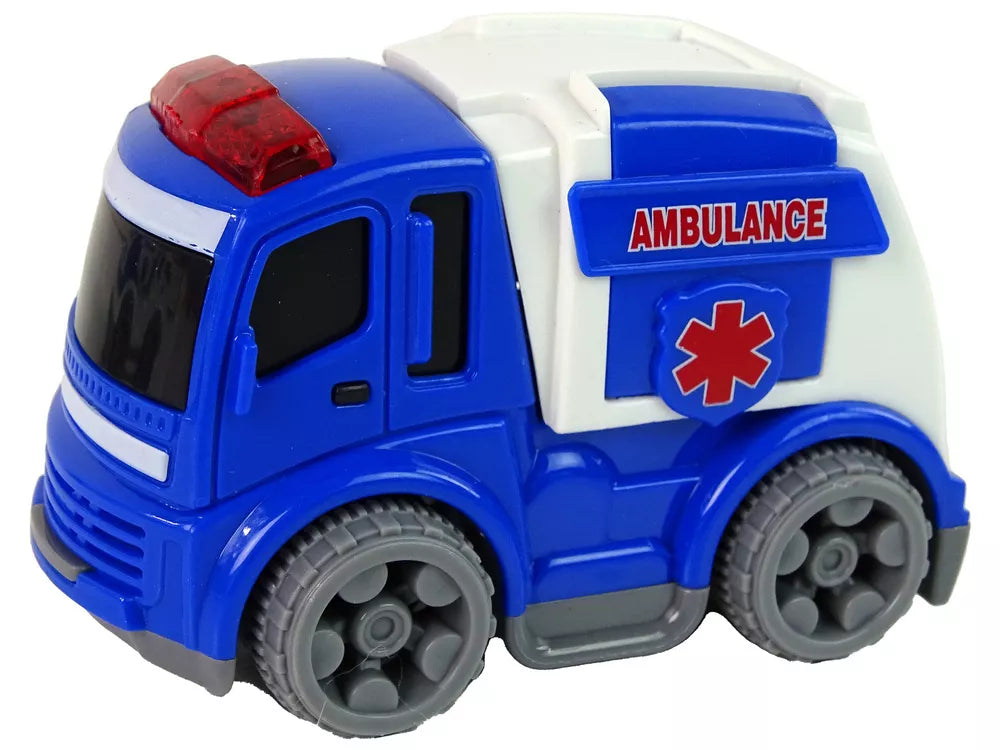 Automobilių rinkinys su šviesoforais ir kelio ženklais