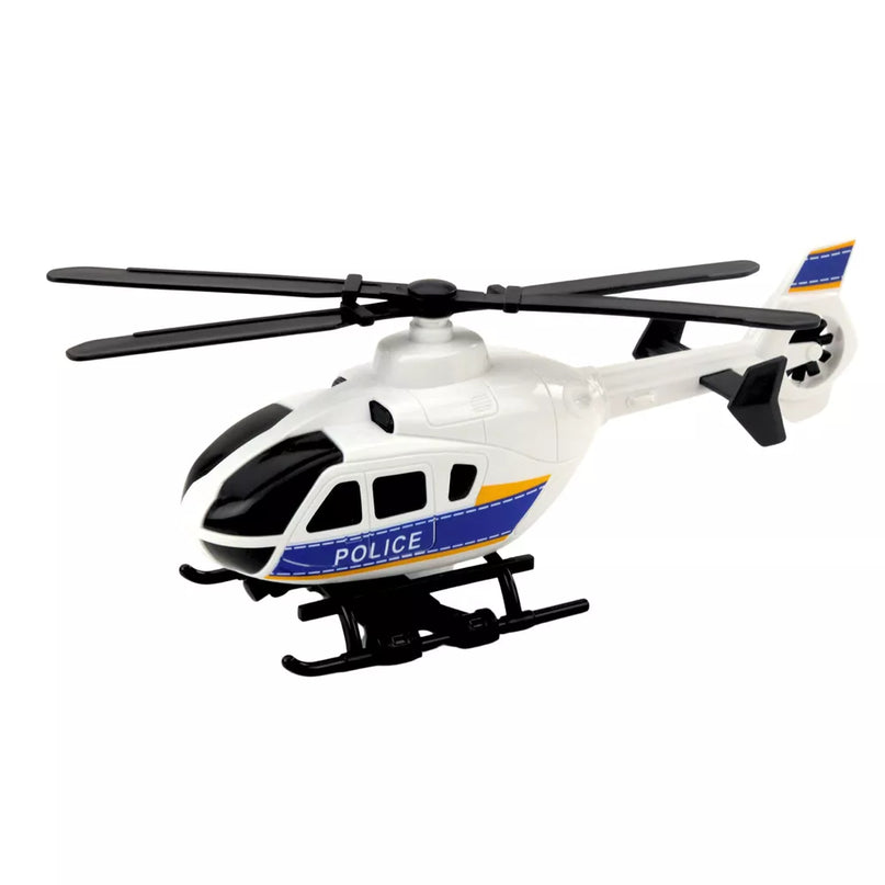 Policijos sunkvežimio ir sraigtasparnio rinkinys