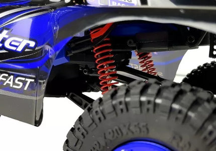 Nuotoliniu būdu valdomas automobilis FY-01 4x4 Pick Up 1:12 R/C 40 km/h mėlyna