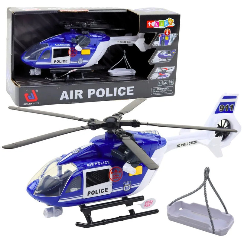 Policijos sraigtasparnis su garsais 32 cm
