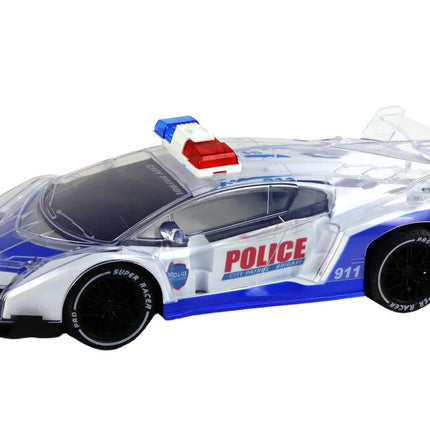 Policinis sportinis RC automobilis 1:16 su šviesomis
