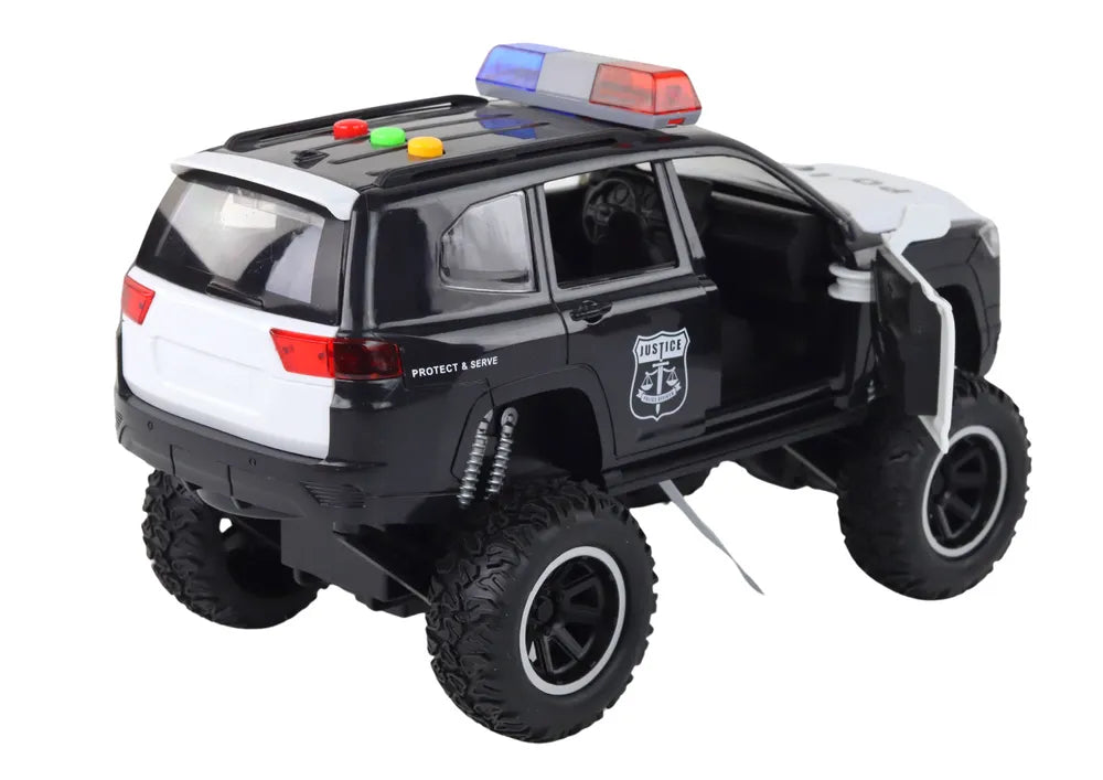 Policinis visureigis „Raptor“ – juodas, 1:14
