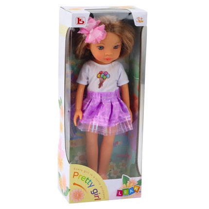 Pretty Girl lėlė – violetinis sijonas 32 cm
