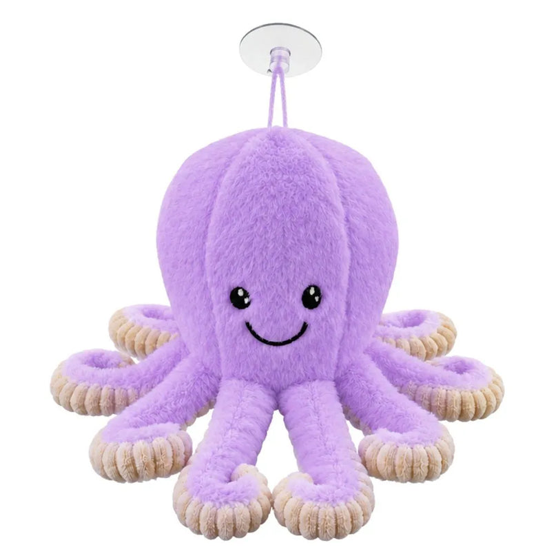Purpurinis pliušinis aštuonkojis, 16 cm