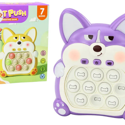 Purpurinis Pop-It lapės žaidimas 7 režimai