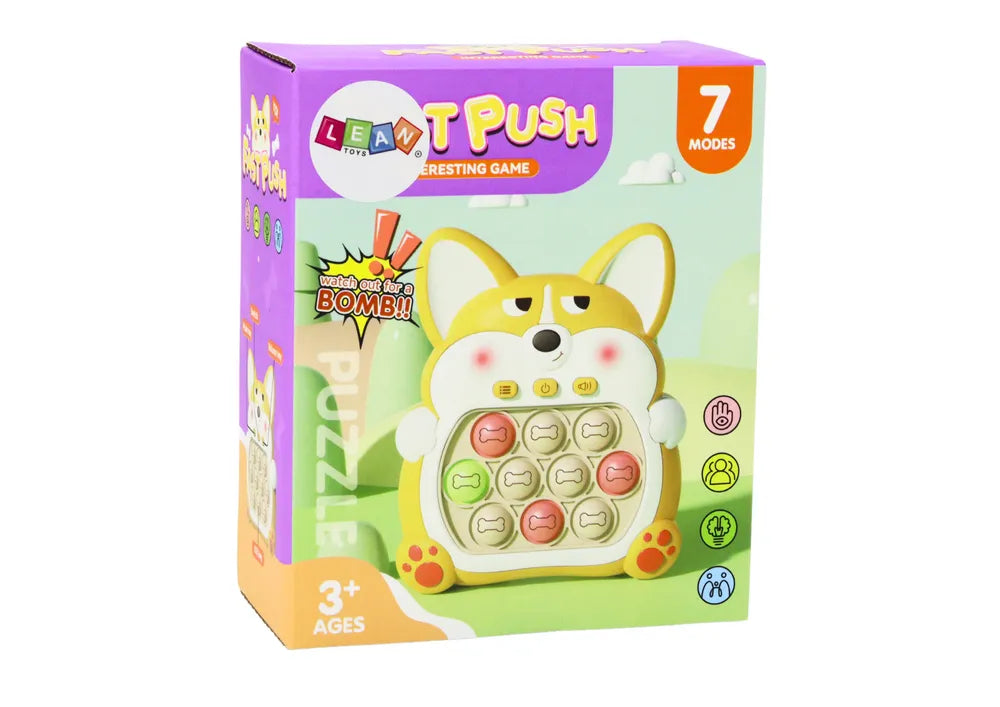 Purpurinis Pop-It lapės žaidimas 7 režimai