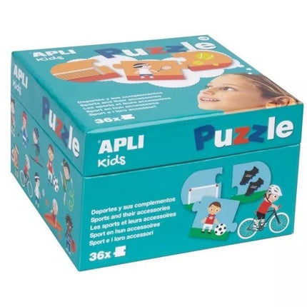 Apli Kids dėlionė „Sporto šakos ir jų aksesuarai”