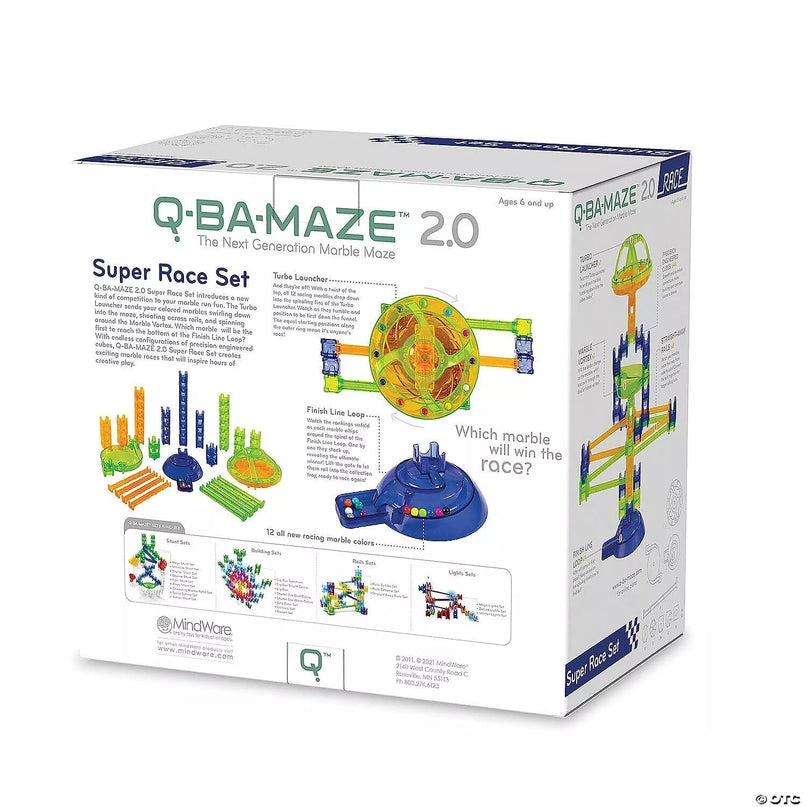 Q-BA-MAZE 2.0: Super race labirintų konstruktorius
