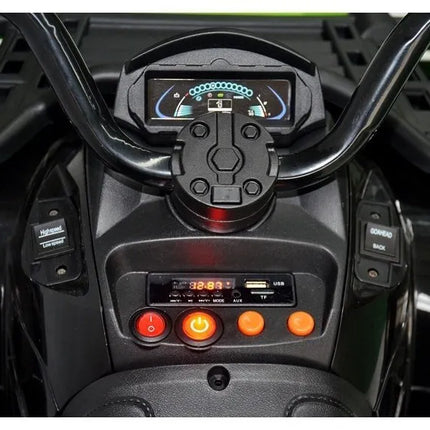 Quad BDM 0909 baltas – elektrinis keturratis vaikams