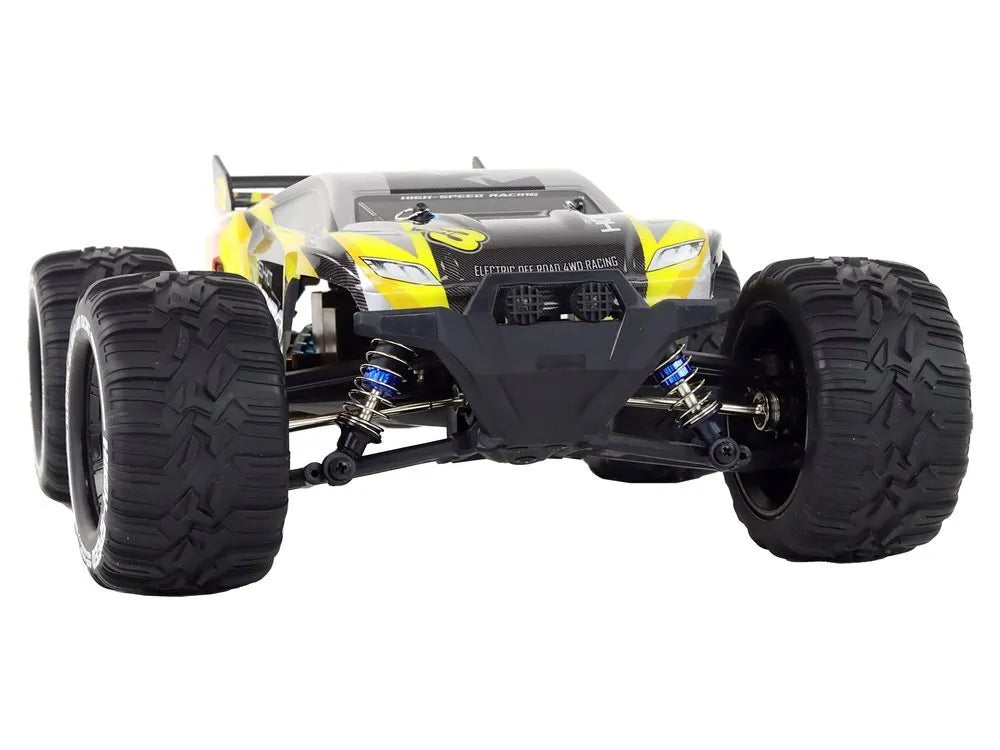 Rabbits RC Off-Road Car – geltonas 4×4 visureigis