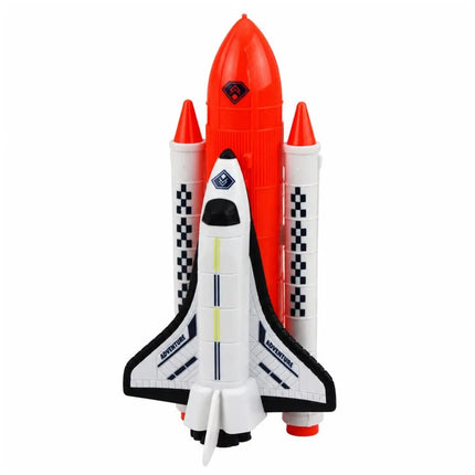 Raketos, šaudyklės, palydovo, drono ir astronauto rinkinys