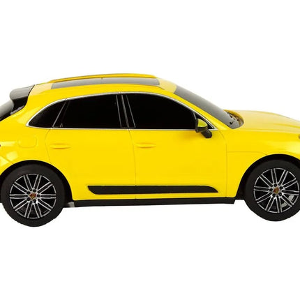 Rastar Porsche Macan Turbo 1:24 R/C – geltonas