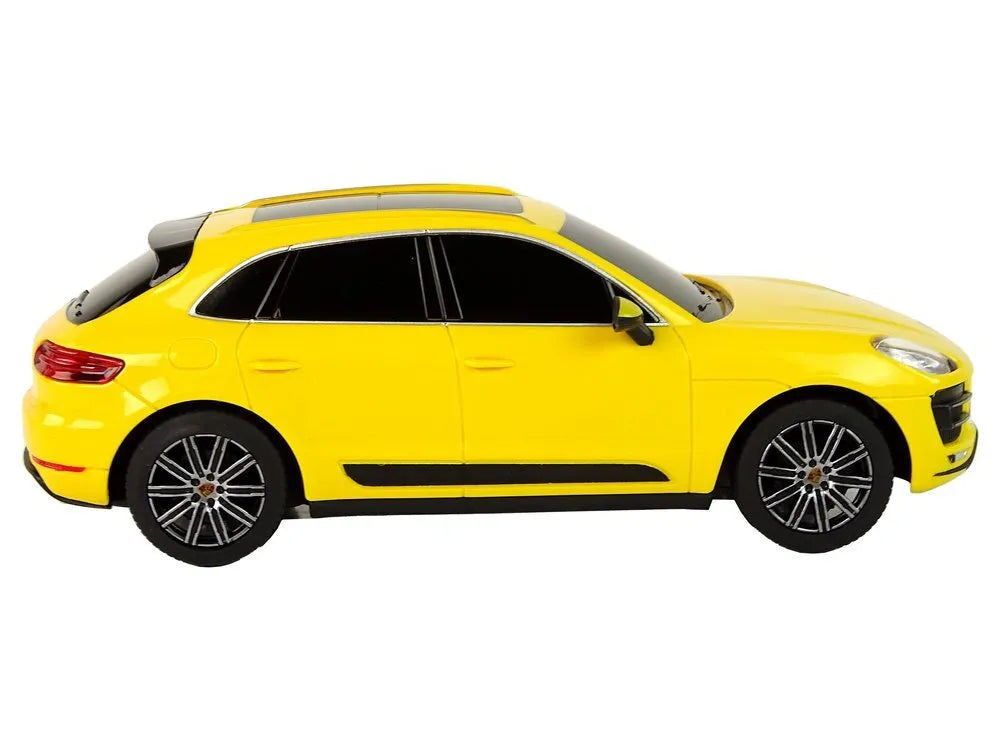 Rastar Porsche Macan Turbo 1:24 R/C – geltonas