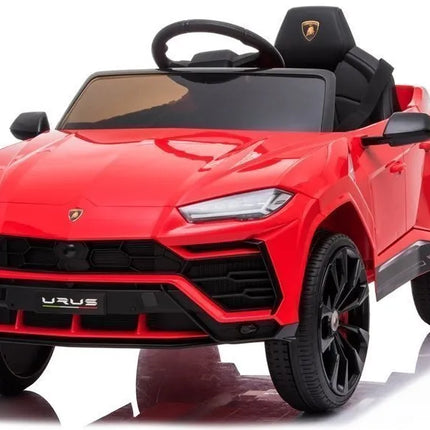 Raudonas elektrinis automobilis Lamborghini URUS vaikams