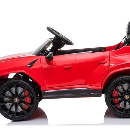 Raudonas elektrinis automobilis Lamborghini URUS vaikams