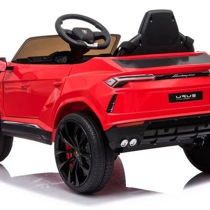 Raudonas elektrinis automobilis Lamborghini URUS vaikams