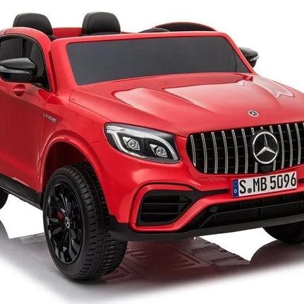 Raudonas elektrinis Mercedes GLC 63S XMX608 vaikams