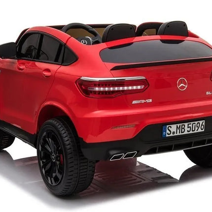 Raudonas elektrinis Mercedes GLC 63S XMX608 vaikams