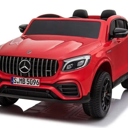 Raudonas Mercedes GLC 63S XMX608 elektromobilis vaikams