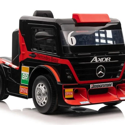 Raudonas Mercedes XMX622 elektromobilis vaikams