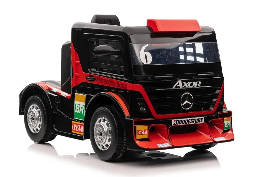 Raudonas Mercedes XMX622 elektromobilis vaikams