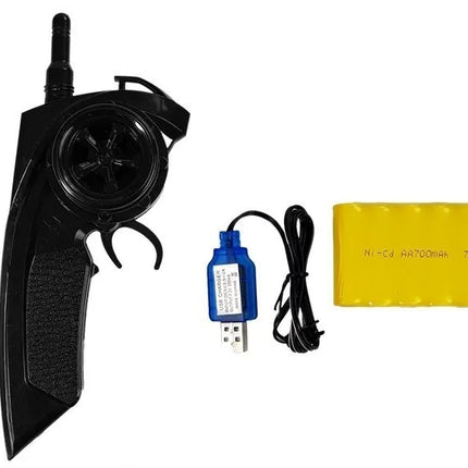 RC 2.4 GHz nuotoliniu valdomas sportinis automobilis su guminiais ratais