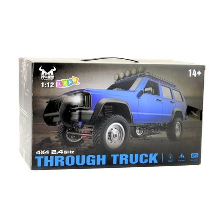 RC 4×4 visureigis MN78 mėlynas 1:12