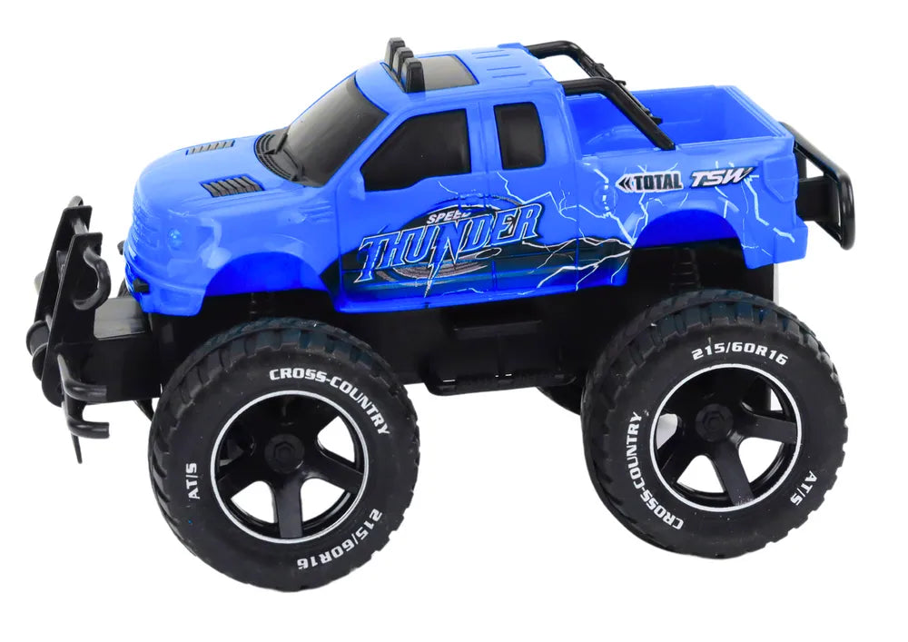 RC bekelės automobilis 1:18 mėlynas