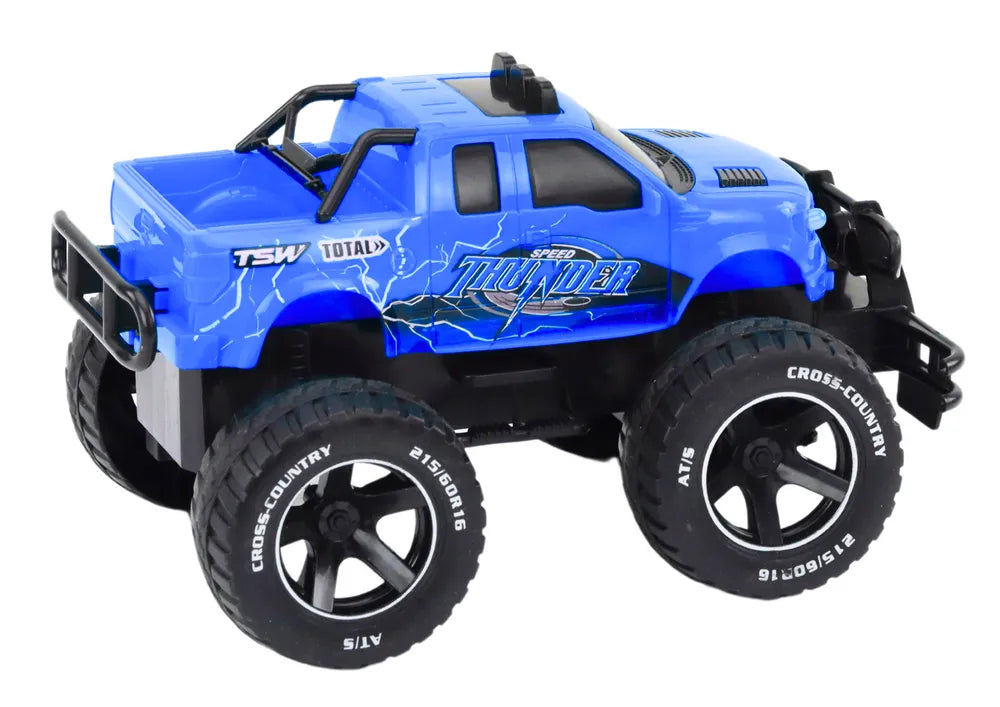 RC bekelės automobilis 1:18 mėlynas